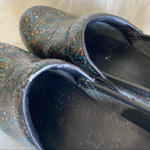 Dansko Professional Clog Metallic Sunburst Pattern - Picture 5 of 11